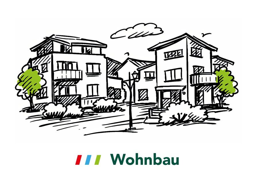 Illustration Wohngebaeude - CEPA-Energiefassade im Wohnungsbau